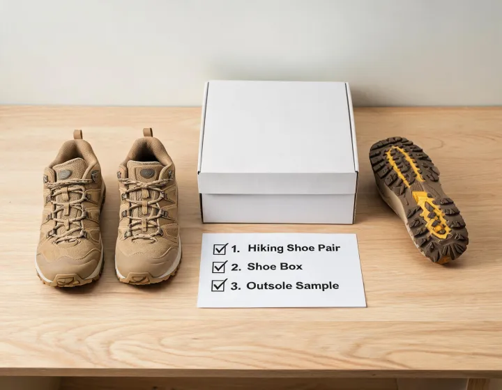 Hiking shoe pre-quote checklist